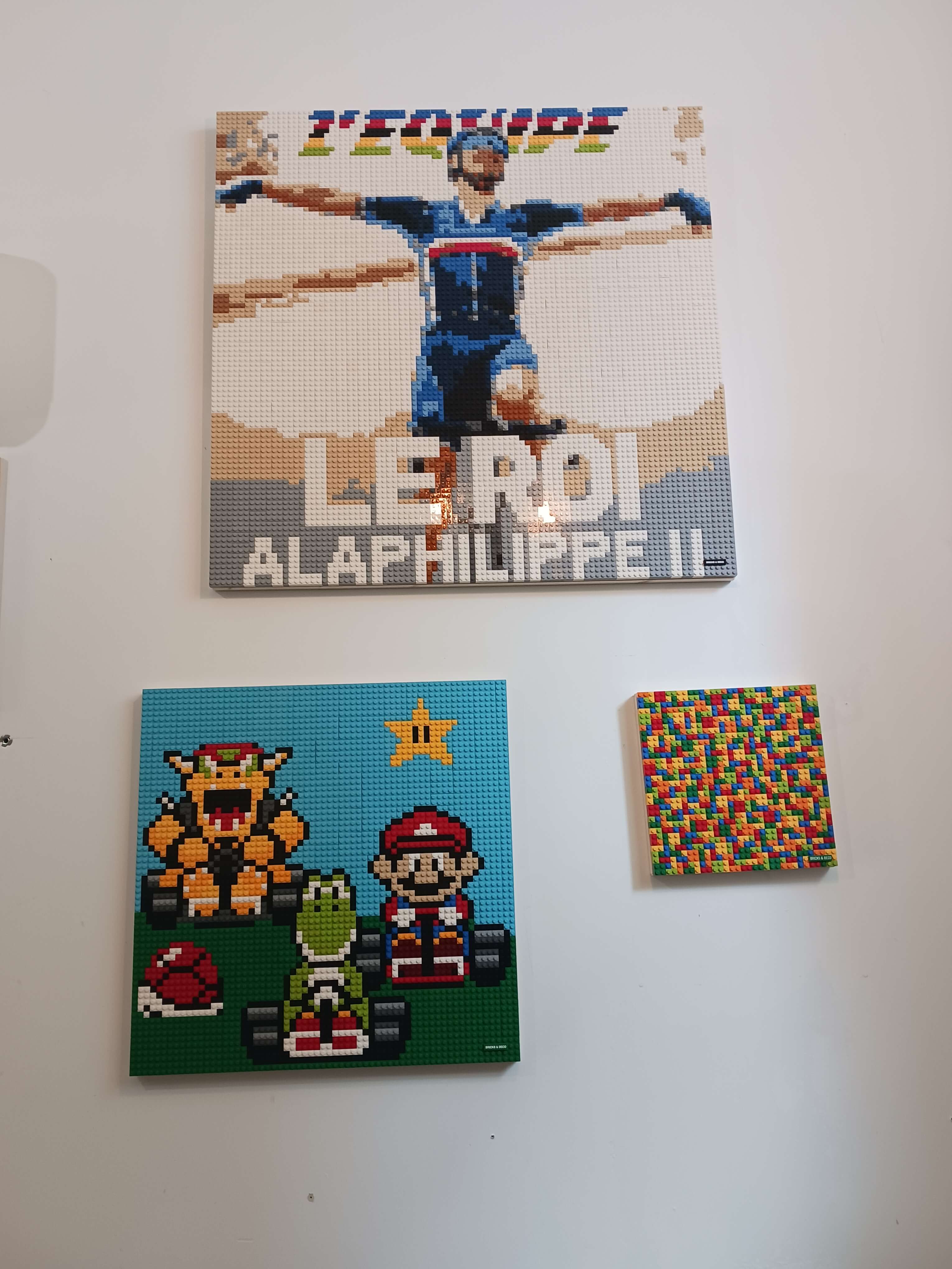 Exposition de Lego par Alexis Guimet - Triptique